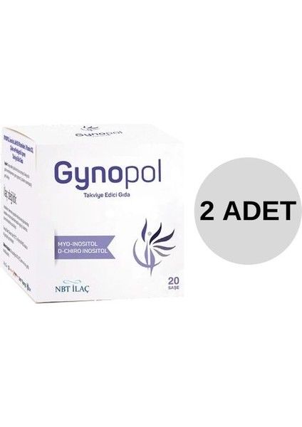 Nbt Ilaç Gynopol 20 Saşe 2 Adet