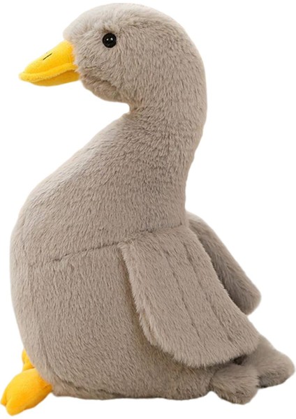 Bebekş Doldurulmuş Oyuncak Simülasyonu Dekor Noel Hediyesi 30CM Gri (Yurt Dışından)