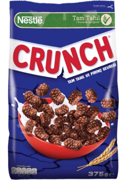 Crunch Pirinç Gevreği 375G x 10 Paket