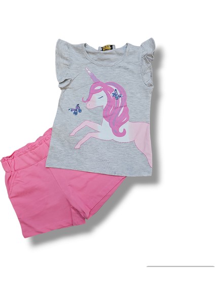 Alg Unicorn Kelebek Şort Takım 3/7