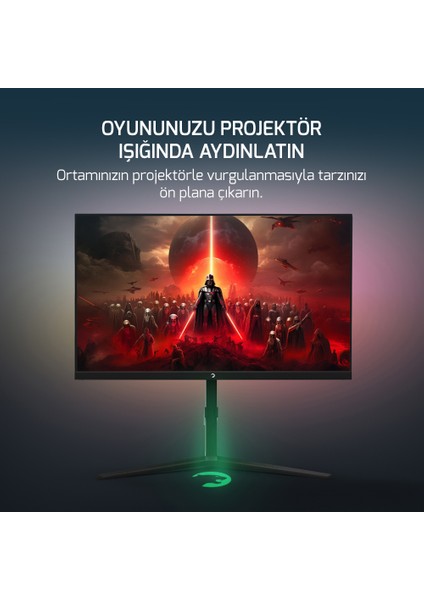 Rapid  27'' 1ms 360Hz Flat IPS Rgb Pivot Gaming Monitör