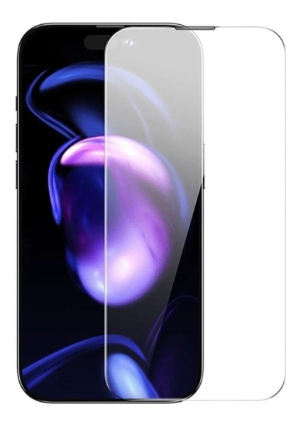 Apple iPhone 13 Pro Max Uyumlu Temperli Kırılmaz Cam Tam Kaplayan Ekran Koruyucu