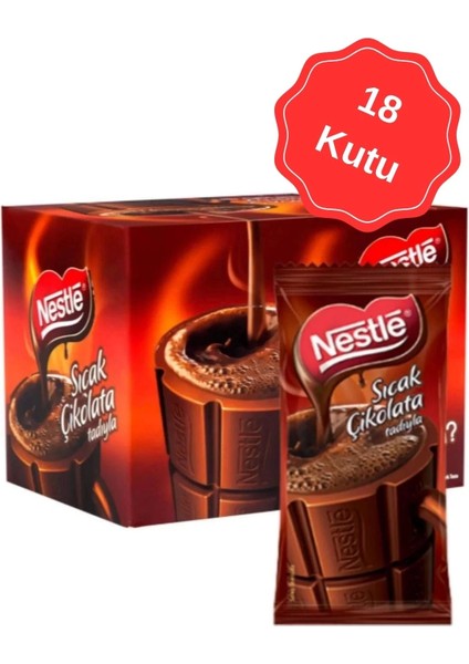 Sıcak Çikolata 18.5g (24 Lü x 18 Kutu)