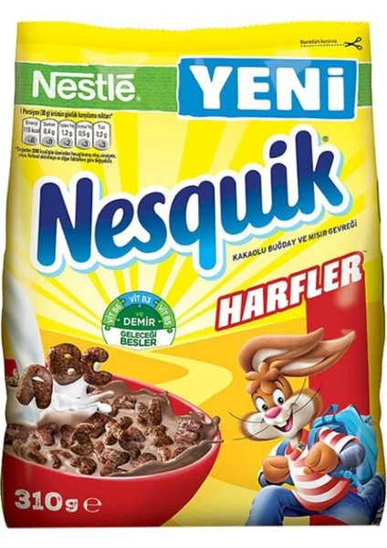 Kakaolu Harfli Mısır Gevreği 310G