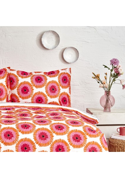 Ocean Pamuk Tek Kişilik Nevresim Takımı Pink fiyatları