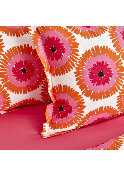 Ocean Pamuk Tek Kişilik Nevresim Takımı Pink indirimleri