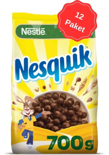 Kakaolu Mısır Gevreği 700G x 12 Adet