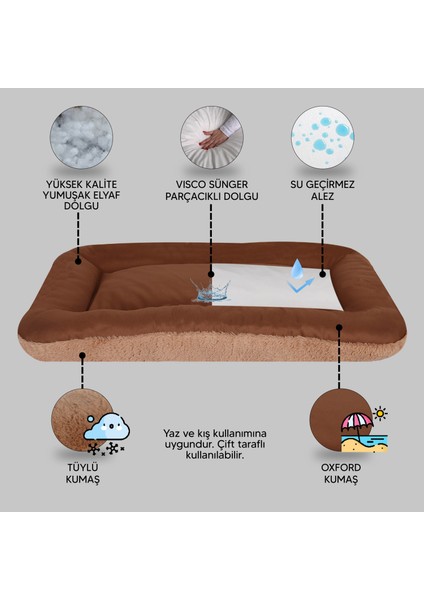 Sally Su Geçirmez Kedi ve Köpek Yatağı fırsatları