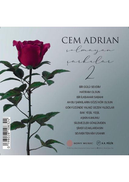 Cem Adrian - Solmayan Şarkılar 2 - CD