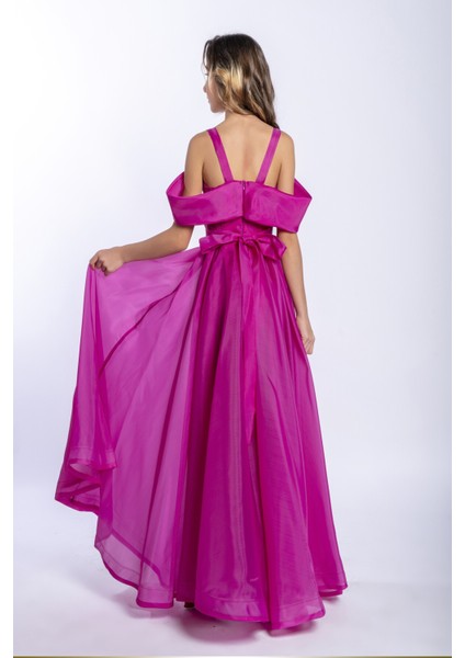 5417 Fuşya Kız Çocuk Abiye fiyatları