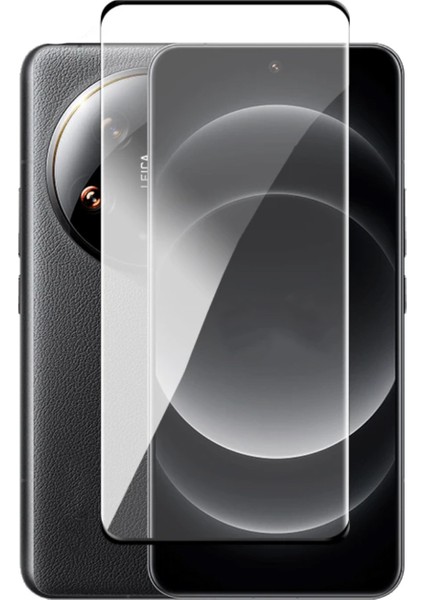 Xiaomi 14 Ultra 3D Curved Tam Kaplayan Kavisli Tempered Cam Ekran Koruyucu - AL3282