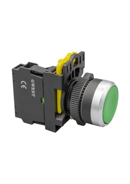 A5-10D Işıklı Yaylı Start Buton Yeşil 1no 22 mm 220V Ac/dc