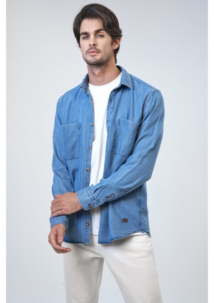 Mavi Regular Fit Denim Gömlek