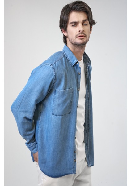 Mavi Regular Fit Denim Gömlek