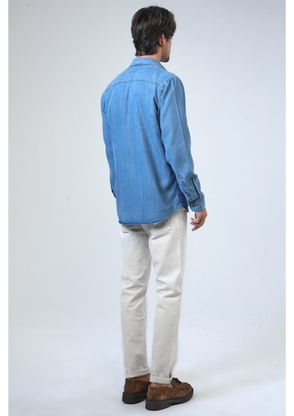 Mavi Regular Fit Denim Gömlek