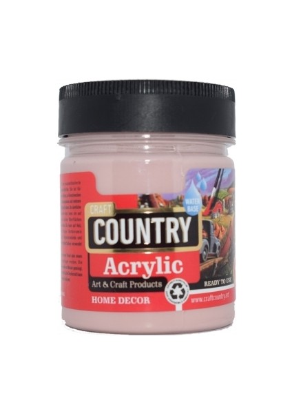 Country Akrilik Hobi Boyası 121 Antik Pembe 120CC