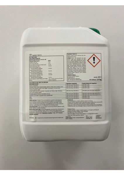 Basfolıar Actıv 3-0-18 + Me Nk Gübre fiyatları