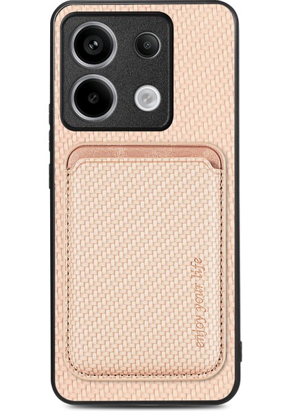 Xiaomi Redmi Note 13 Pro 5g Karbon Fiber Doku Pu+Tpu Telefon Kapağı (Yurt Dışından)
