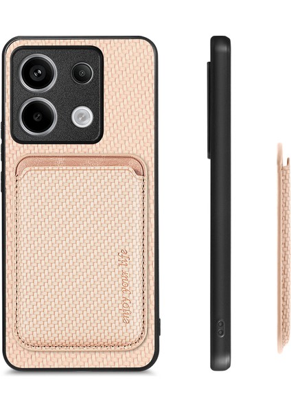 Xiaomi Redmi Note 13 Pro 5g Karbon Fiber Doku Pu+Tpu Telefon Kapağı (Yurt Dışından)