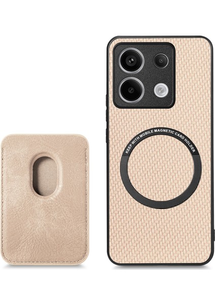 Xiaomi Redmi Note 13 Pro 5g Karbon Fiber Doku Pu+Tpu Telefon Kapağı (Yurt Dışından)