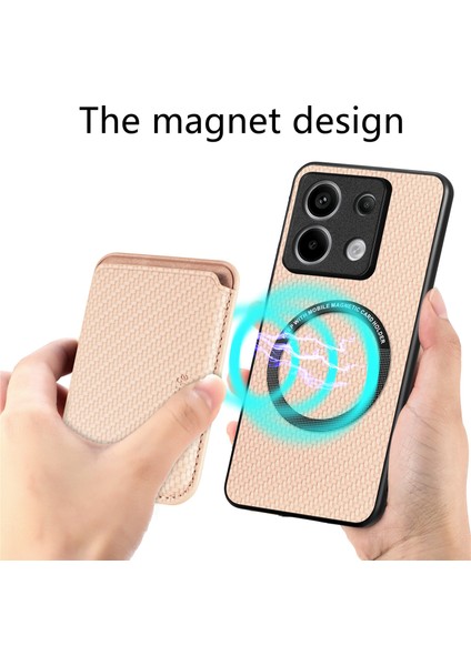 Xiaomi Redmi Note 13 Pro 5g Karbon Fiber Doku Pu+Tpu Telefon Kapağı (Yurt Dışından)