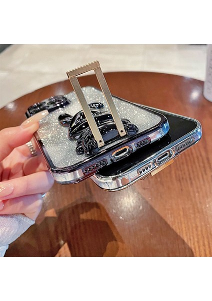 Xiaomi 14 Glitter Elektroliz Tavşan Telefon Kapağı (Yurt Dışından) indirimleri