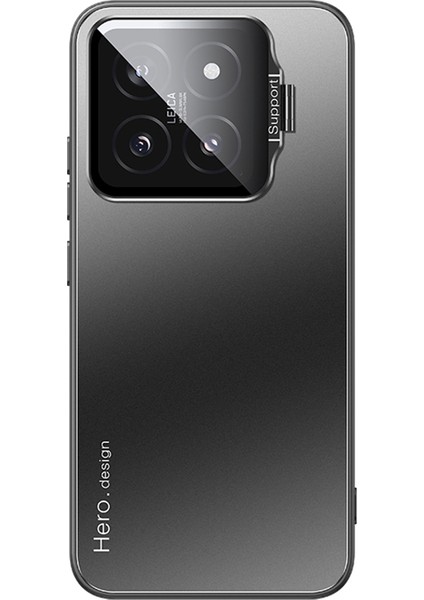 Xiaomi 14 Lens Guard Kickstand Pc + Tpu Telefon Kapağı (Yurt Dışından)