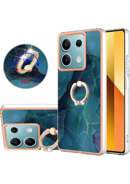 Xiaomi Redmi Note 13 5g Elektro Kaplama Kickstand Yumuşak Tpu Kapak (Yurt Dışından)