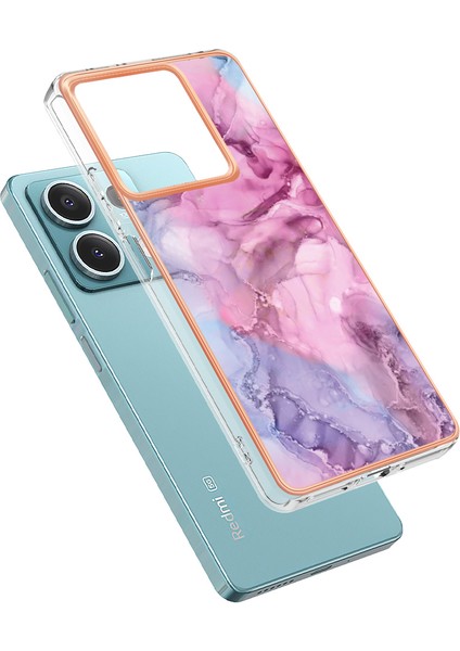 Xiaomi Redmi Note 13 5g Galvanik Kenar Tpu Slim-Fit Arka Kapak (Yurt Dışından)
