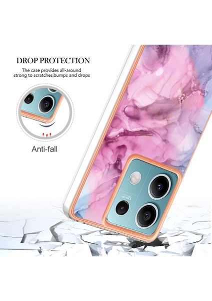 Xiaomi Redmi Note 13 5g Galvanik Kenar Tpu Slim-Fit Arka Kapak (Yurt Dışından)