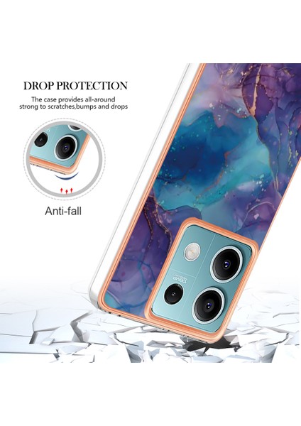 Xiaomi Redmi Note 13 5g Galvanik Kenar Tpu Slim-Fit Arka Kapak (Yurt Dışından)