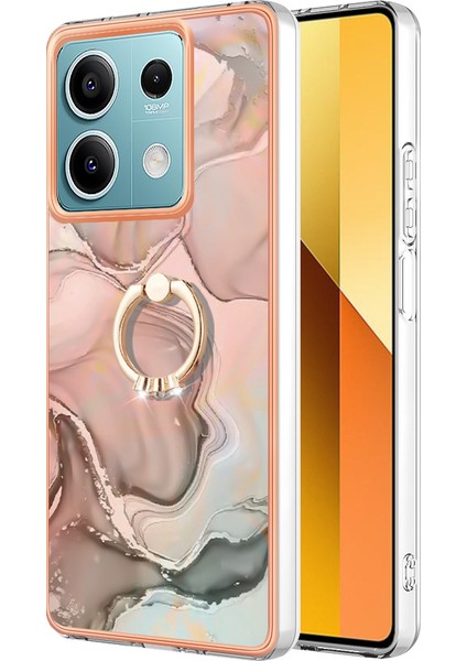 Xiaomi Redmi Note 13 5g Elektro Kaplama Kickstand Yumuşak Tpu Kapak (Yurt Dışından)