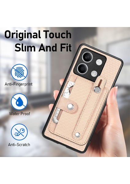 Xiaomi Redmi Note 13 5g Pc+Tpu+Deri Telefon Kapağı (Yurt Dışından)