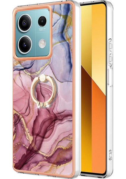 Xiaomi Redmi Note 13 5g Elektro Kaplama Kickstand Yumuşak Tpu Kapak (Yurt Dışından)