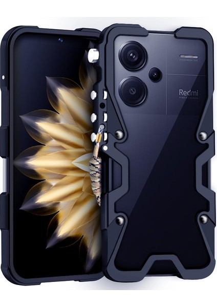 Xiaomi Redmi Note 13 5g / Note 13 Pro+ 5g Darbeye Dayanıklı Alüminyum Alaşımlı Telefon Kapağı (Yurt Dışından)