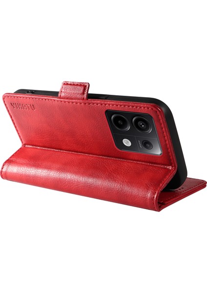 Xiaomi Redmi Note 13 Pro 5g Cüzdan Litchi Doku Deri Kapak (Yurt Dışından)