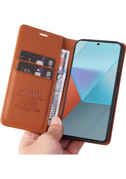 Xiaomi Redmi Note 13 Pro 5g Manyetik Adsorpsiyon Deri Telefon Kapağı (Yurt Dışından) indirimleri