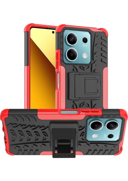 Xiaomi Redmi Note 13 5g Kickstand Pc+Tpu Kaymaz Telefon Kapağı (Yurt Dışından)