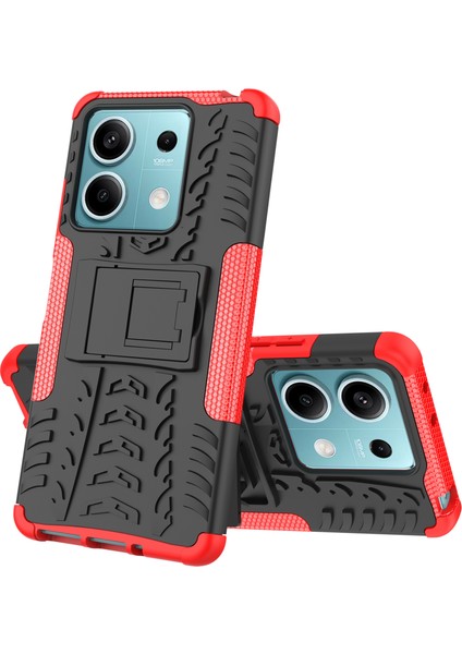 Xiaomi Redmi Note 13 5g Kickstand Pc+Tpu Kaymaz Telefon Kapağı (Yurt Dışından)
