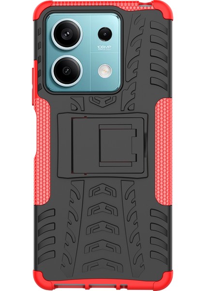 Xiaomi Redmi Note 13 5g Kickstand Pc+Tpu Kaymaz Telefon Kapağı (Yurt Dışından)
