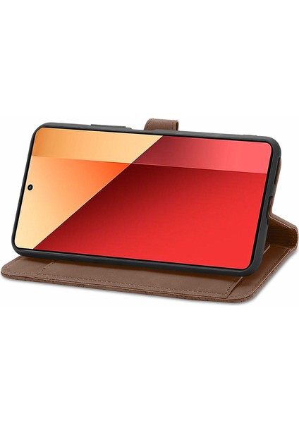 Xiaomi Redmi Note 13 Pro 4g Fermuarlı Deri Kılıf (Yurt Dışından)