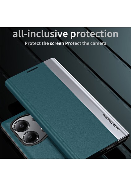 Xiaomi Redmi Note 13 Pro 4g Standı Çizilmeye Dayanıklı Deri Telefon Kapağı (Yurt Dışından) fiyatları