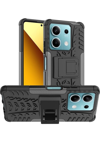Xiaomi Redmi Note 13 5g Kickstand Pc+Tpu Kaymaz Telefon Kapağı (Yurt Dışından)