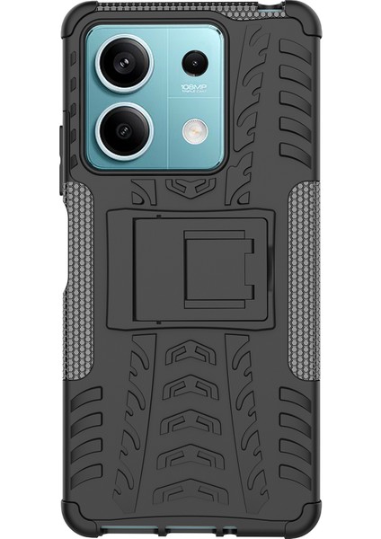 Xiaomi Redmi Note 13 5g Kickstand Pc+Tpu Kaymaz Telefon Kapağı (Yurt Dışından)