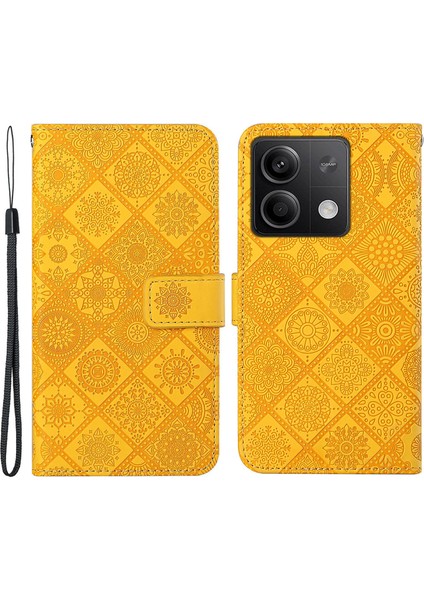 Xiaomi Redmi Note 13 5g Baskılı Deri Telefon Kılıfı (Yurt Dışından)