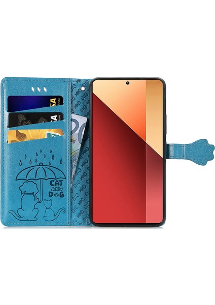 Xiaomi Redmi Note 13 Pro 4g Pu Deri Cüzdan Standı Kılıf (Yurt Dışından)