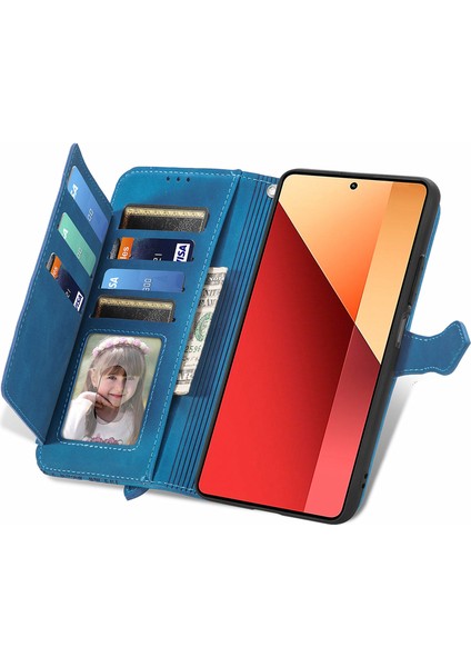 Xiaomi Redmi Note 13 Pro 4g Fermuarlı Deri Kılıf (Yurt Dışından)