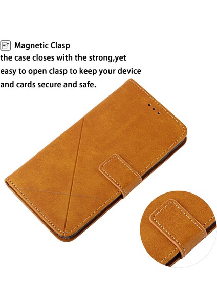 Xiaomi Redmi Note 13 Pro 5g Deri Cüzdan Standı Flip Telefon Kapağı (Yurt Dışından)