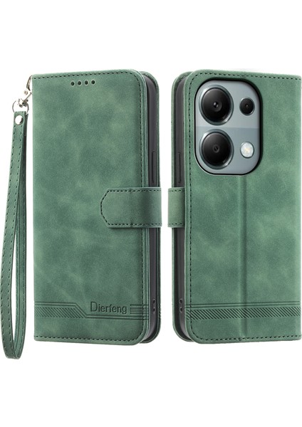 Xiaomi Redmi Note 13 Pro 4g Cüzdan Deri Standlı Telefon Kapağı (Yurt Dışından)