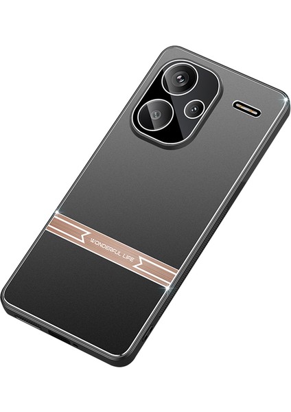 Xiaomi Redmi Note 13 Pro Plus 5g Anti-Scratc Metal+Pc+Tpu Mat Doku Telefon Kapağı (Yurt Dışından)